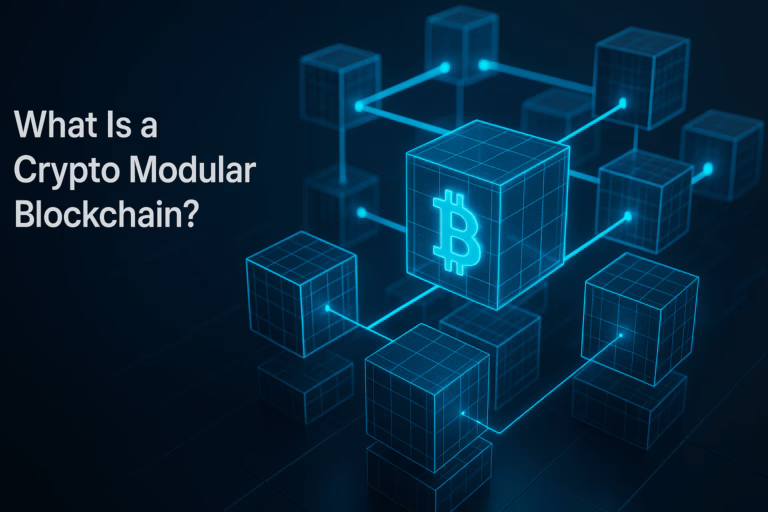 What is a crypto modular blockchain