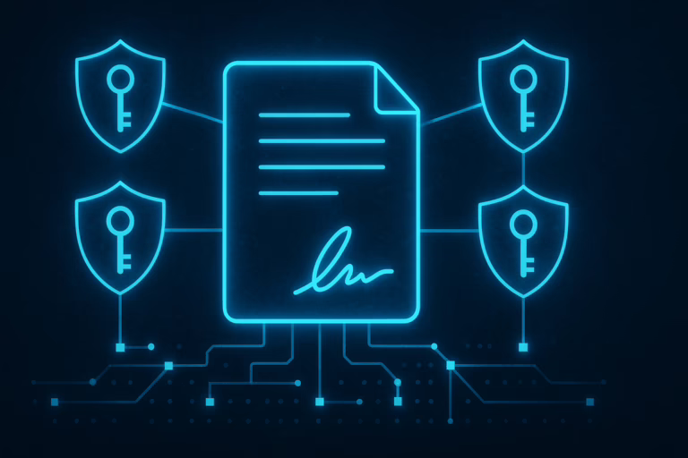 What is a threshold signature scheme